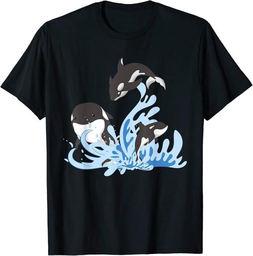 Killer Whale Underwater Ocean Animal Diving Gift Orca T-Shirt