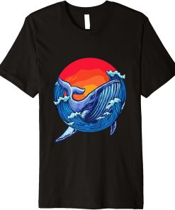 Humpback Whale Environmental Protection Save The Whales Premium T-Shirt