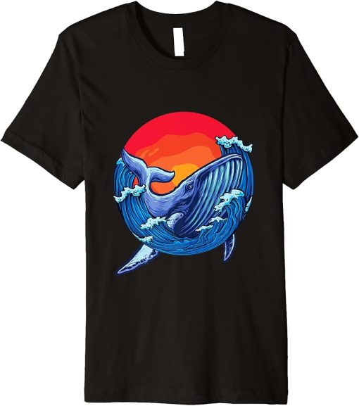 Humpback Whale Environmental Protection Save The Whales Premium T-Shirt